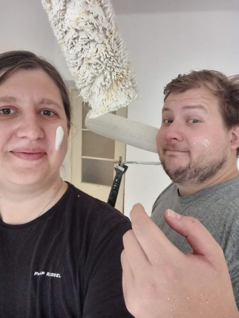 Malování před stěhováním